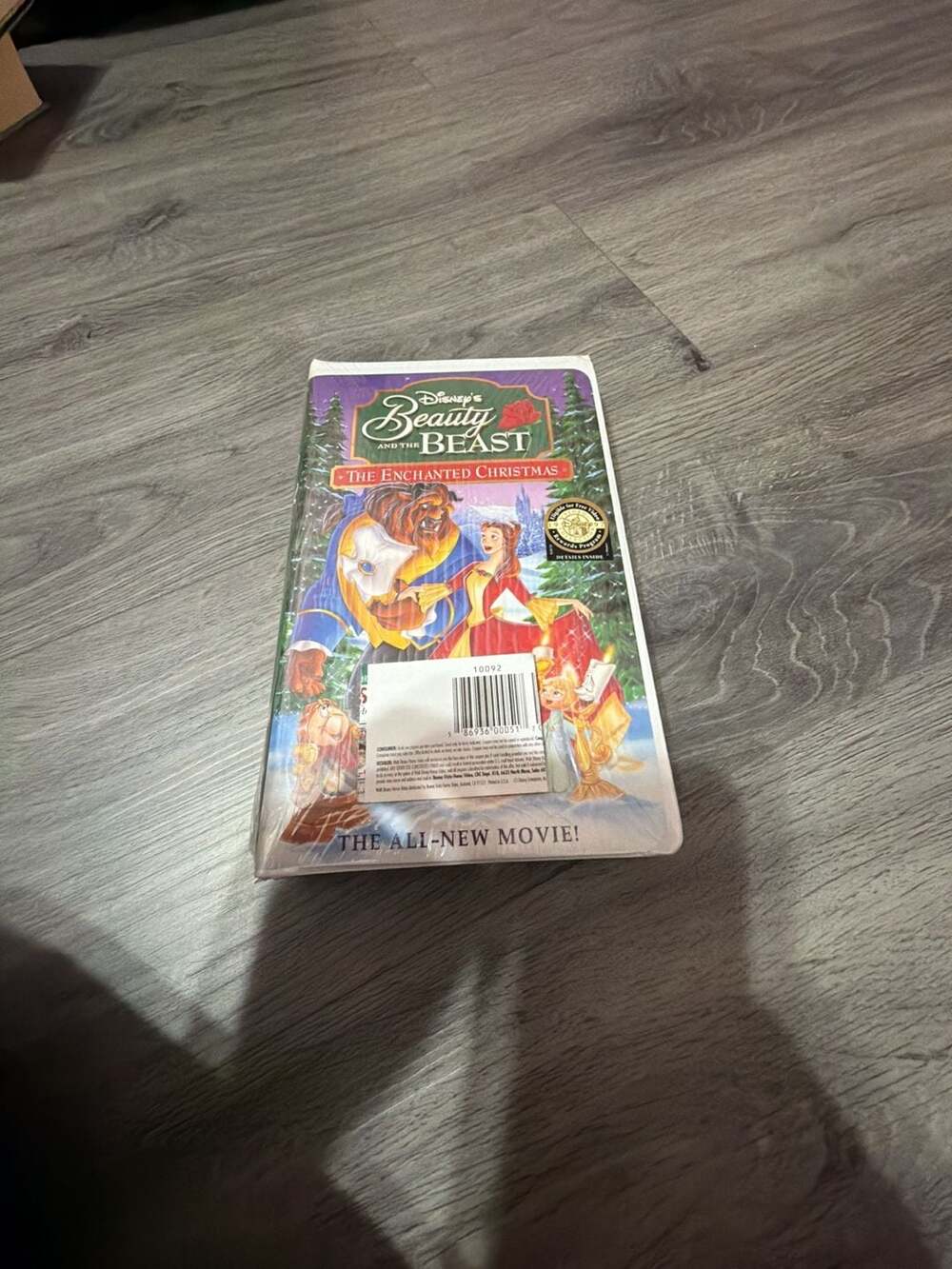 Walt Disney Beauty And The Beast The Enchanted Christmas VHS 1997